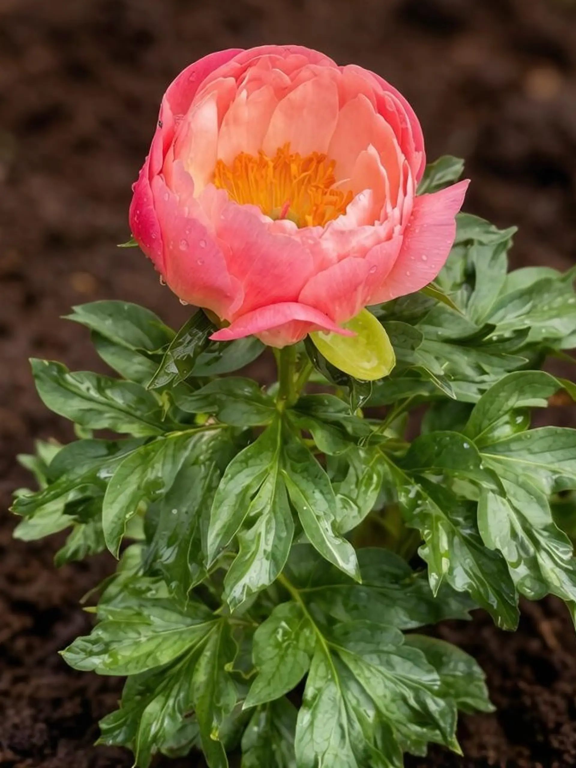 IMG_9812 Пион Корал сансет (Coral Sunset) — изображение 1